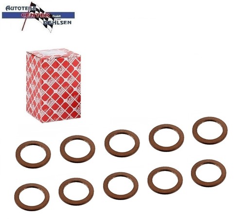 10x febi kupferdichtring - 10x,